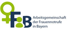 Logo: FiB Arbeitsgemeinschaft der Frauennotrufe in Bayern